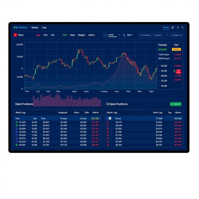 Monitoring dashboard v reálném čase se třemi panely
